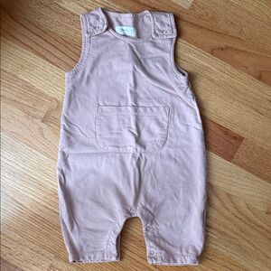 Pehr Pink Baby Overalls